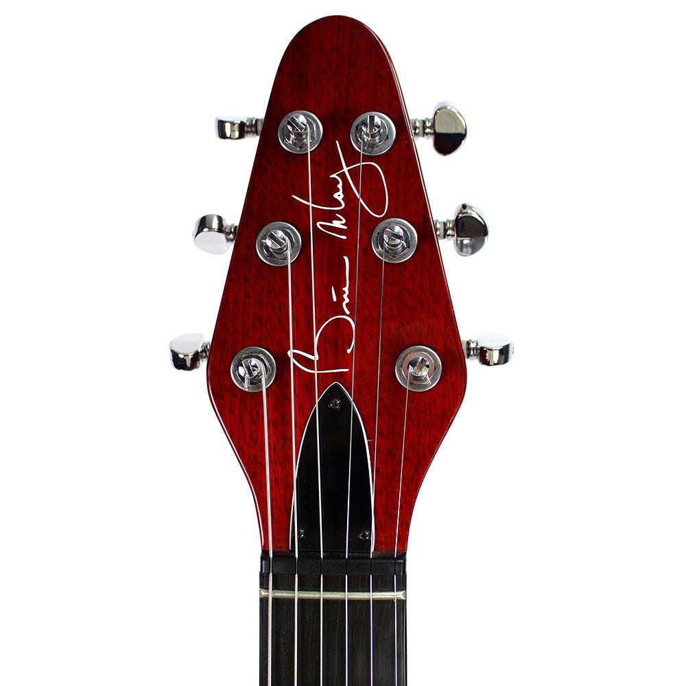 2004 Burns Brian May Red Special Signature Electric Guitar Cherry