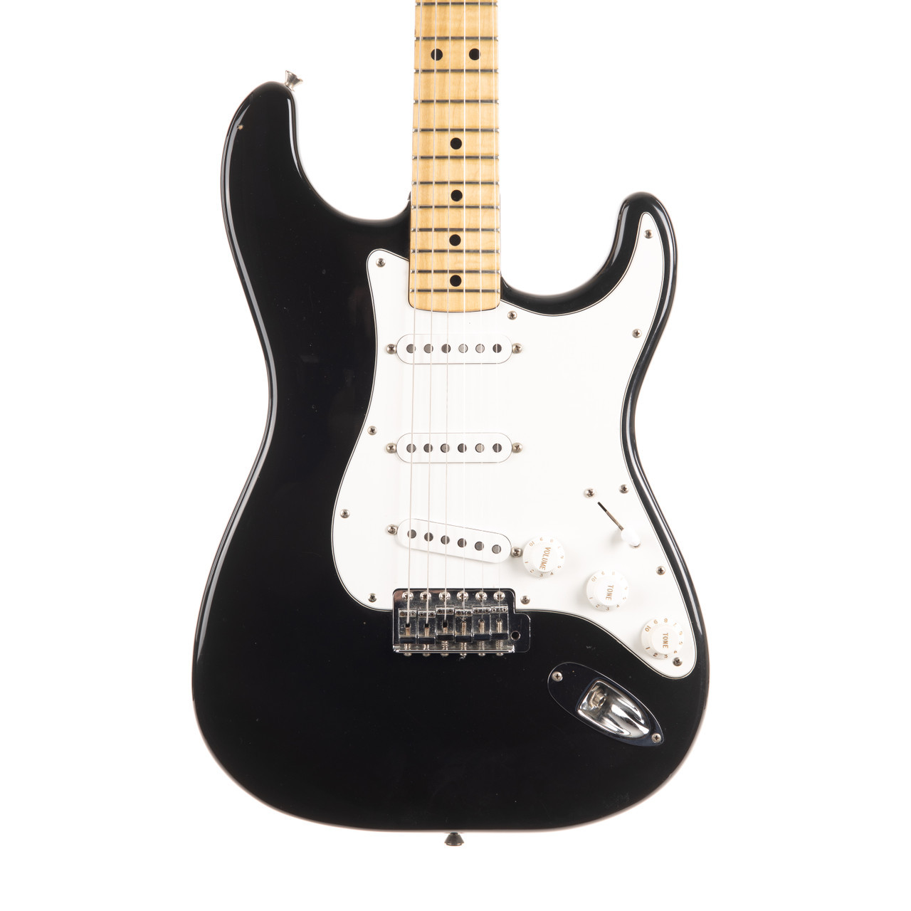 Vintage Fender Stratocaster Black 1980 | Cream City Music