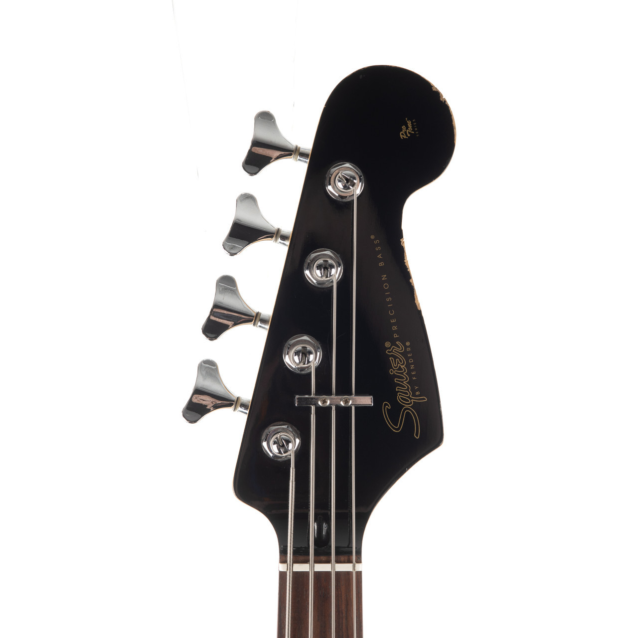 Used Fender Squier Pro Tone PJ Bass Black 1997 | Cream City Music