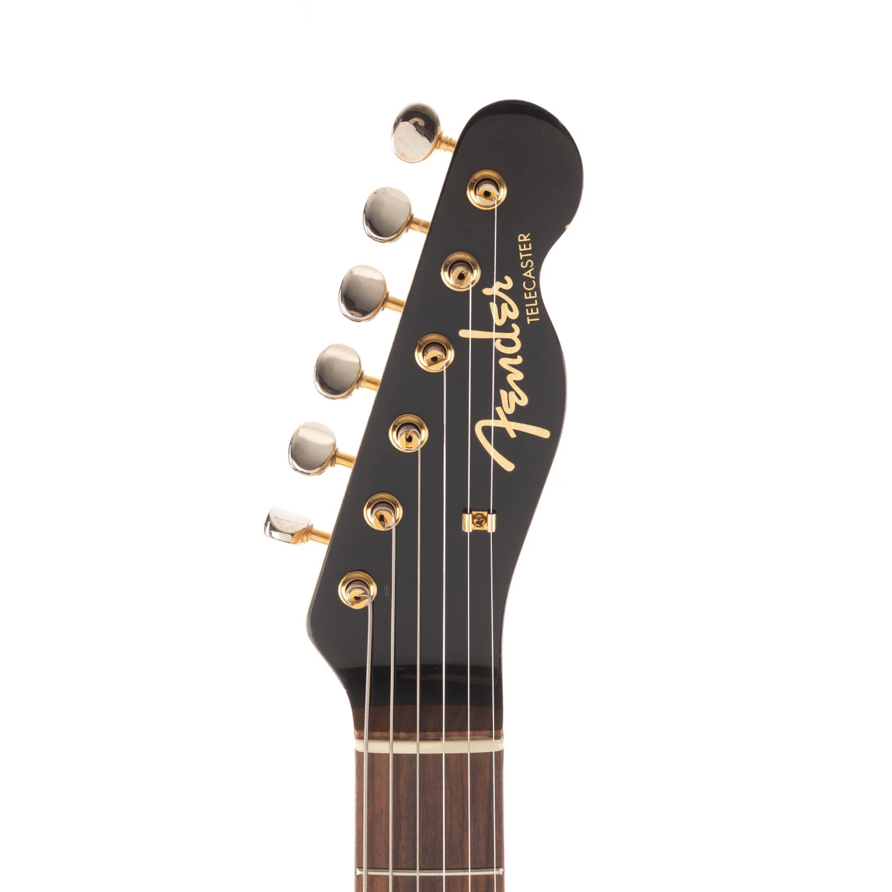 Used Fender Telecaster Custom Made In Japan Black 1996 | Cream