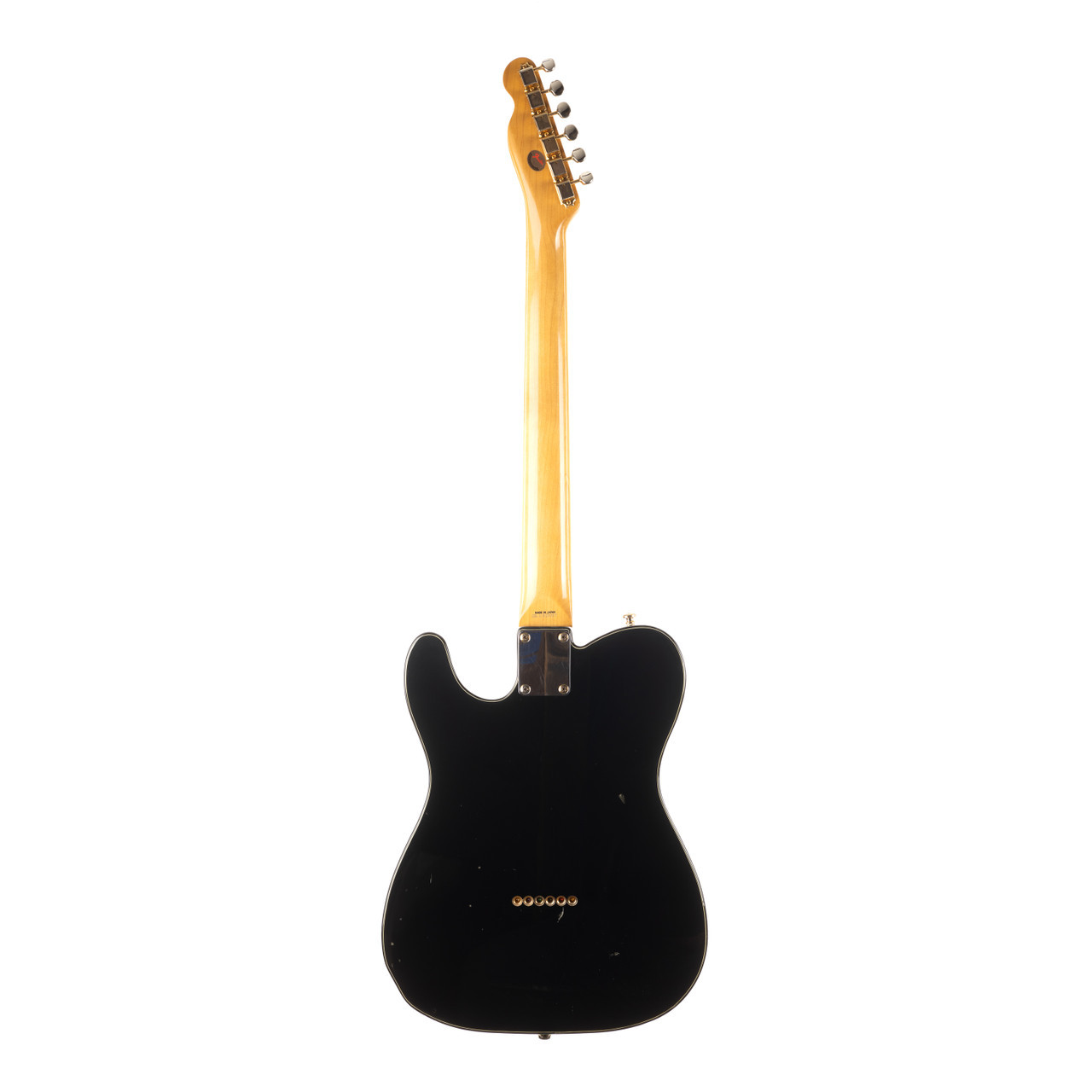 Used Fender Telecaster Custom Made In Japan Black 1996 | Cream