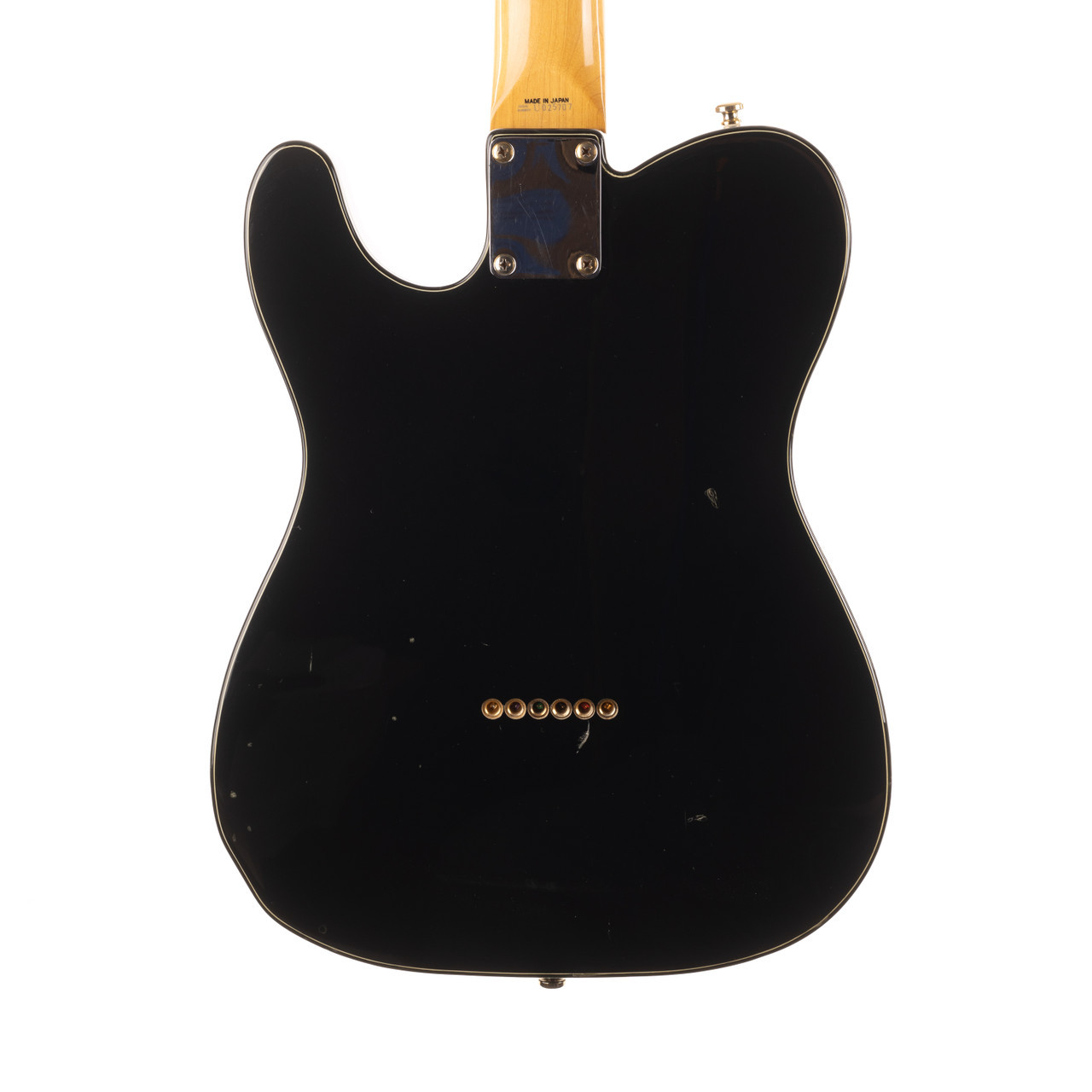 ギター FENDER JAPAN TELECASTER CUSTOM BLK Used Fender Telecaster Custom Made In Japan Black 1996 | Cream