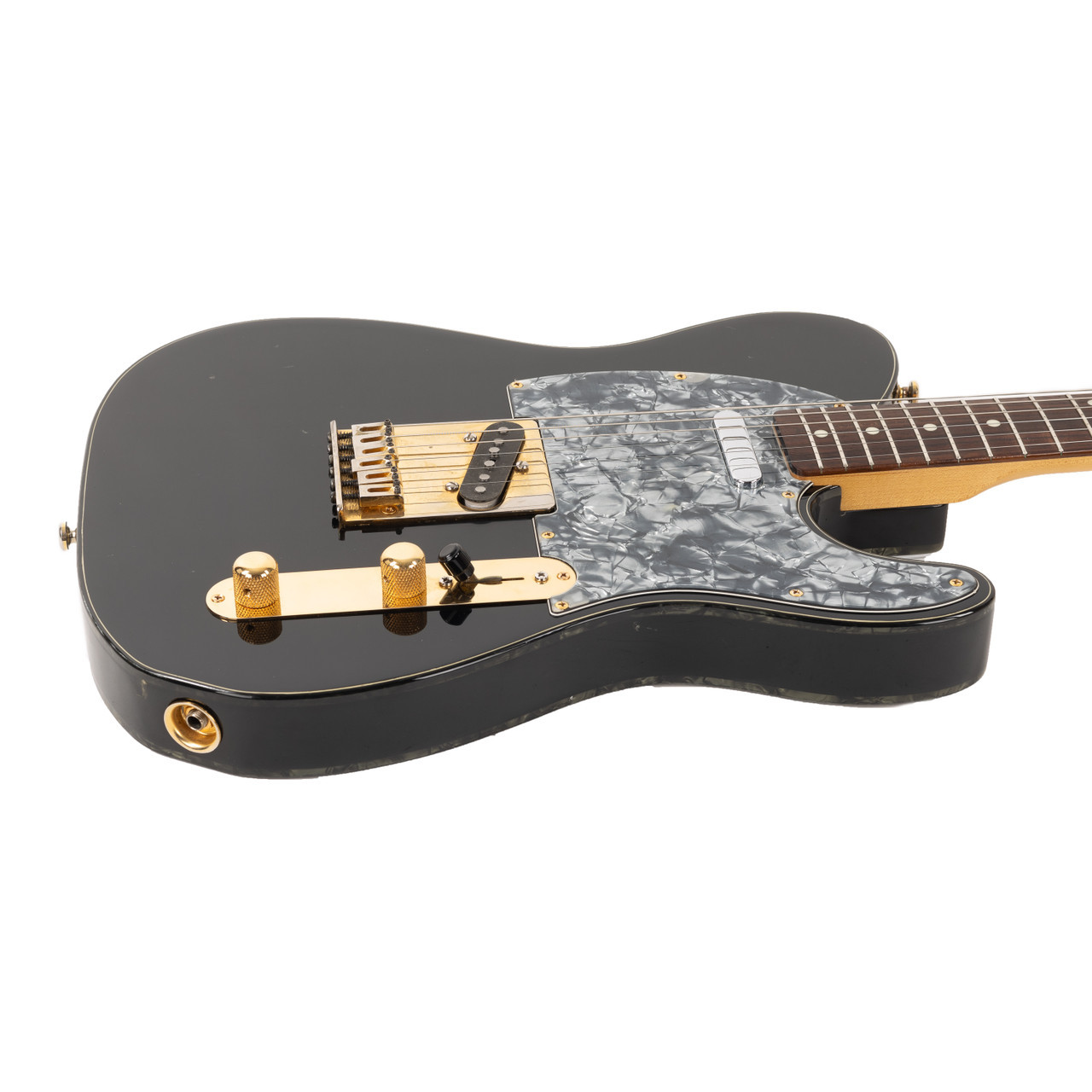 Used Fender Telecaster Custom Made In Japan Black 1996 | Cream