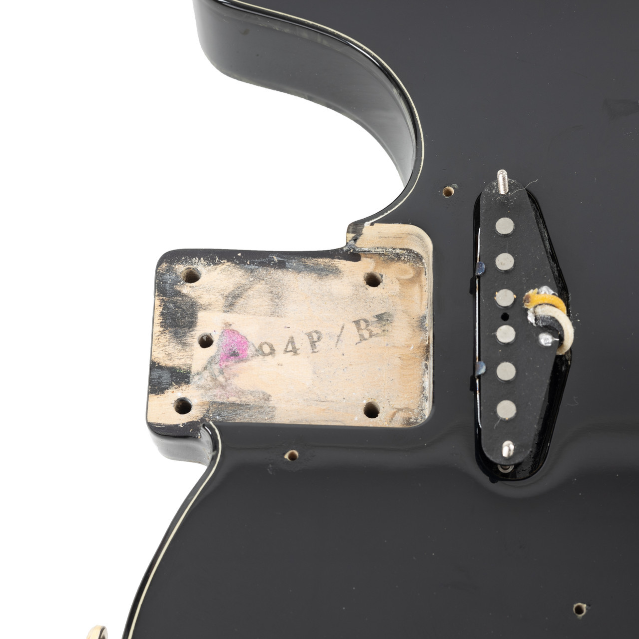 Used Fender Telecaster Custom Made In Japan Black 1996 | Cream