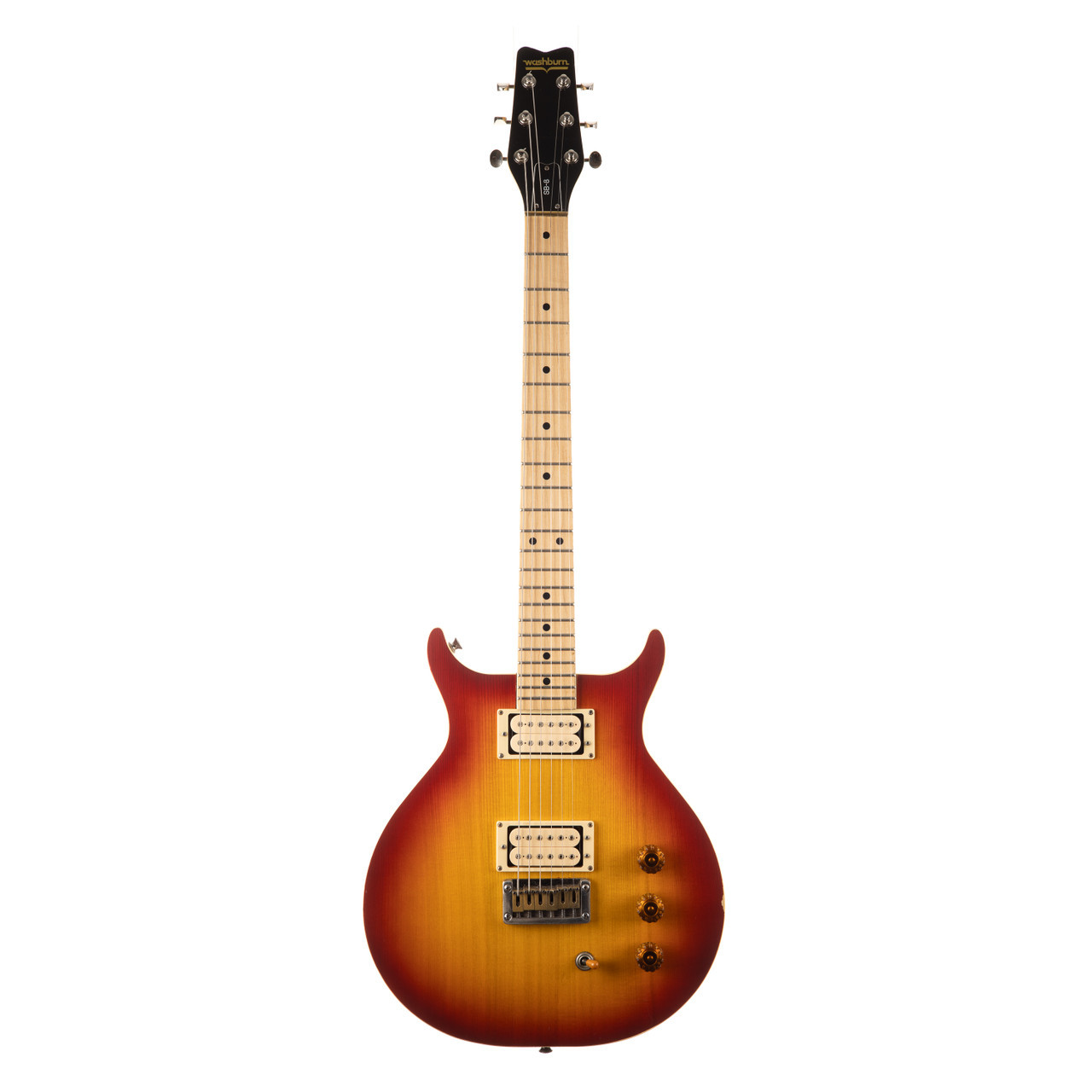 Used Washburn SB-8 T-Bird Cherry Sunburst 1982 | Cream City Music