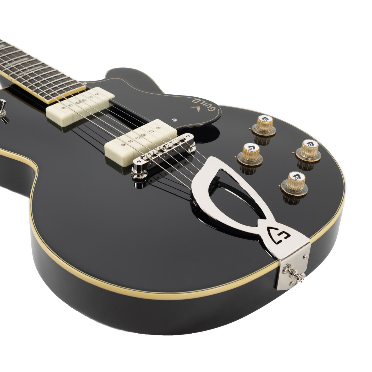 Guild Limited Edition M-75 Aristocrat Hollow-Body - Black | Cream