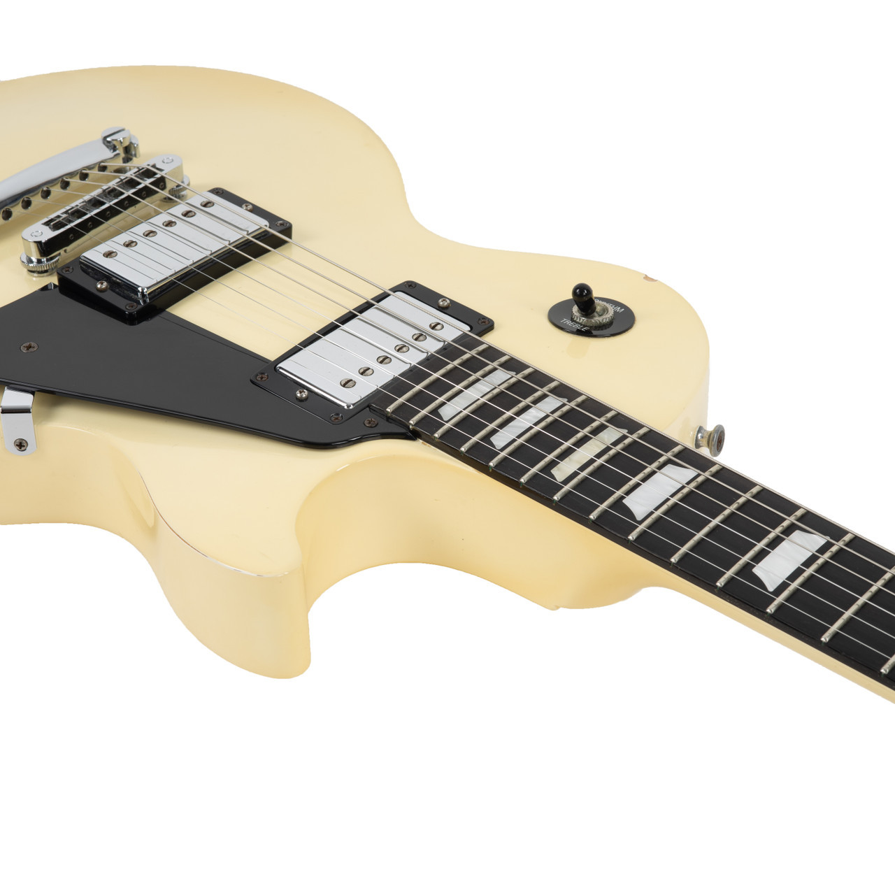 Used Gibson Les Paul Studio Alpine White 2007 | Cream City Music