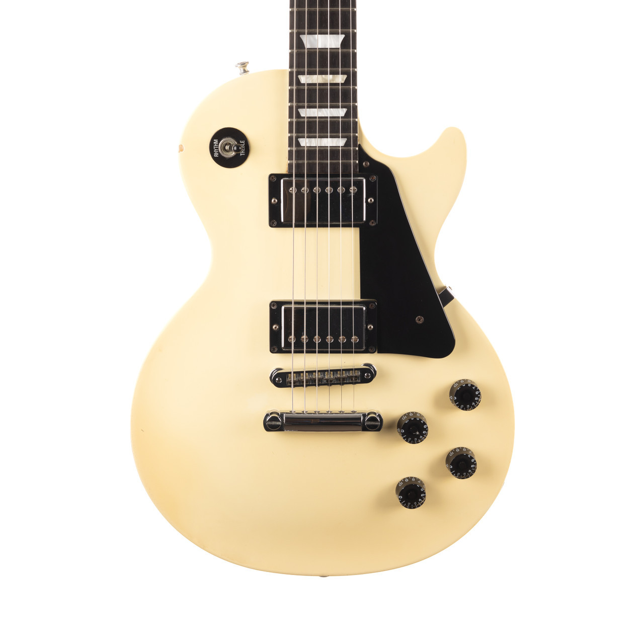 Used Gibson Les Paul Studio Alpine White 2007 | Cream City Music
