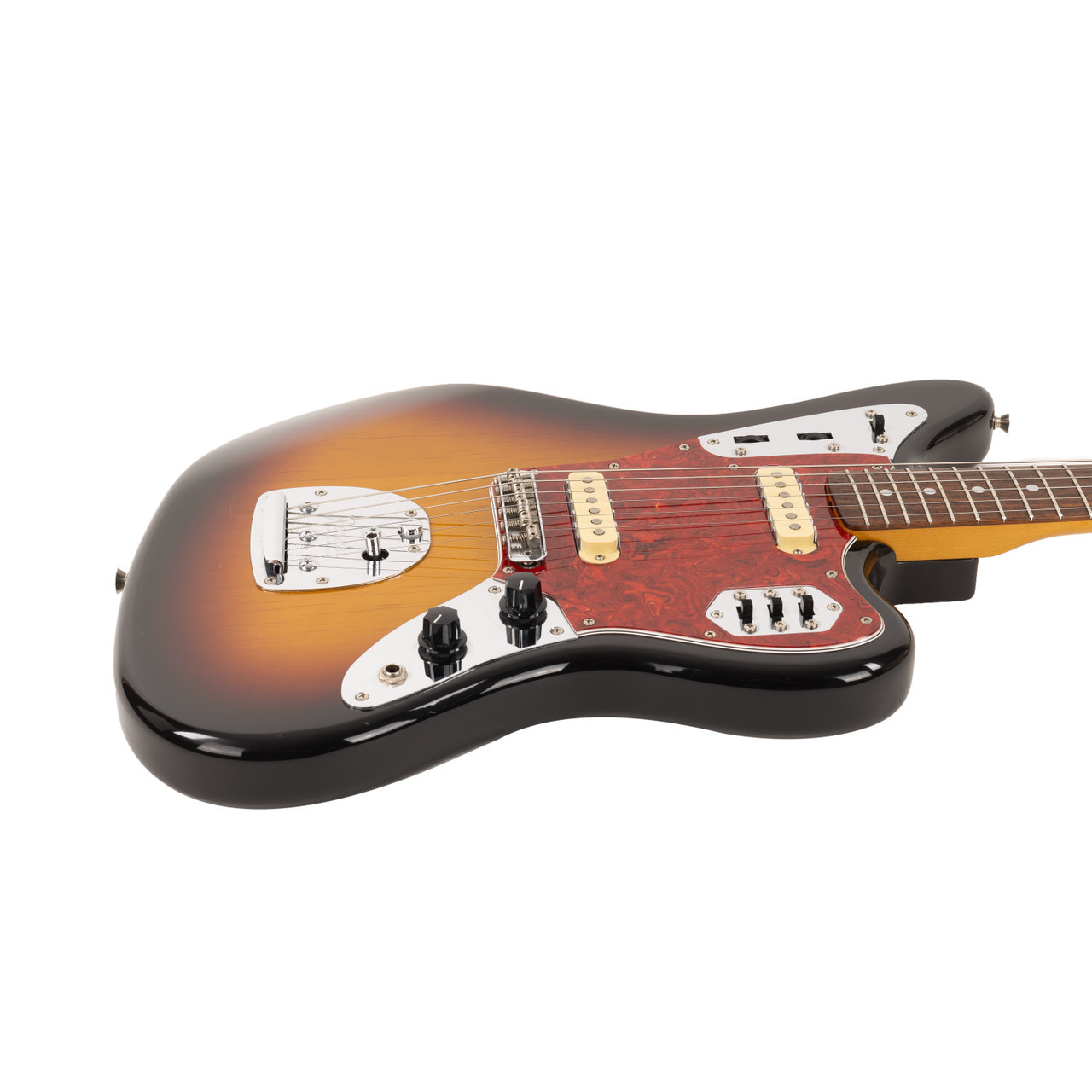 Used Fender Japan JG-66 Jaguar Sunburst 1994 | Cream City Music