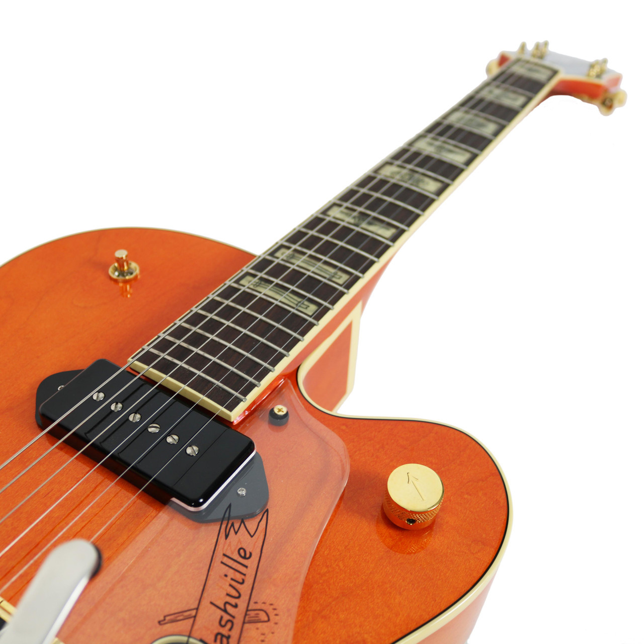 Used Gretsch G6120W-1957 Eddie Cochran Orange 2004 | Cream City Music
