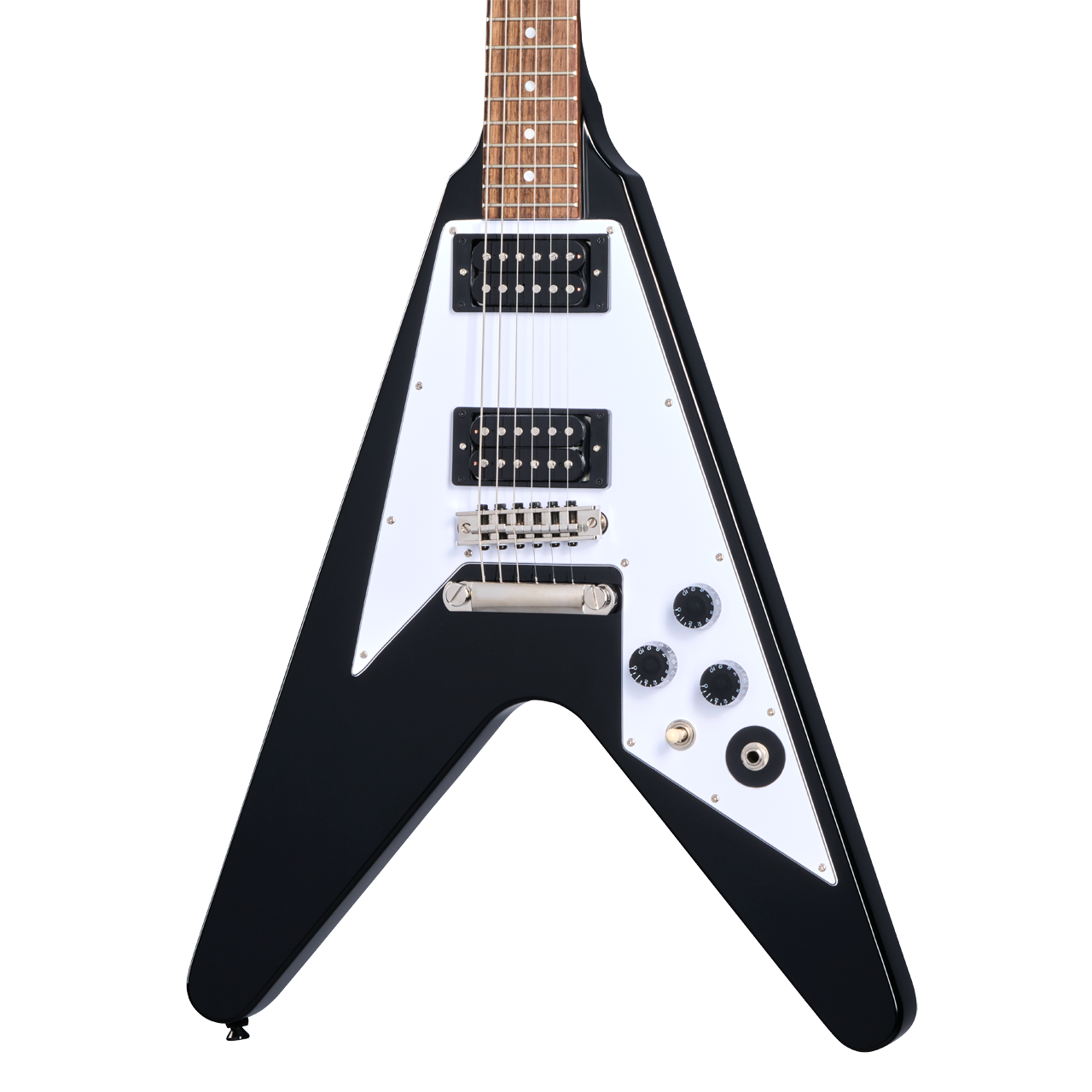 Epiphone Kirk Hammett 1979 Flying V - Ebony | Cream City Music