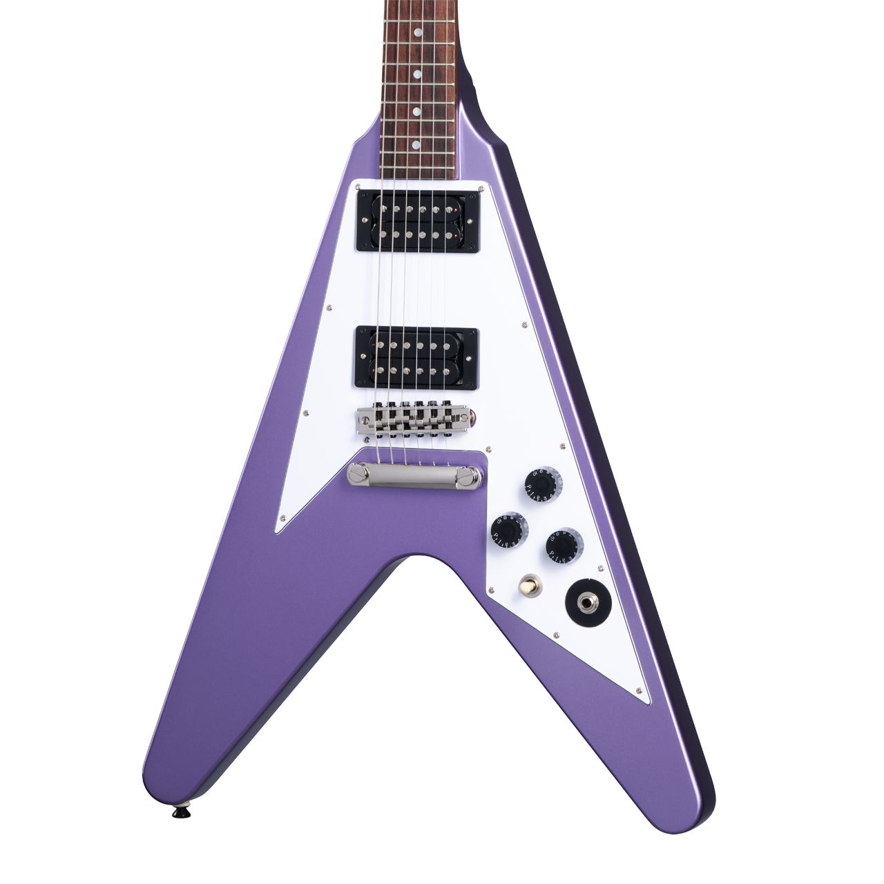 Epiphone Kirk Hammett 1979 Flying V - Purple Metallic | Cream City