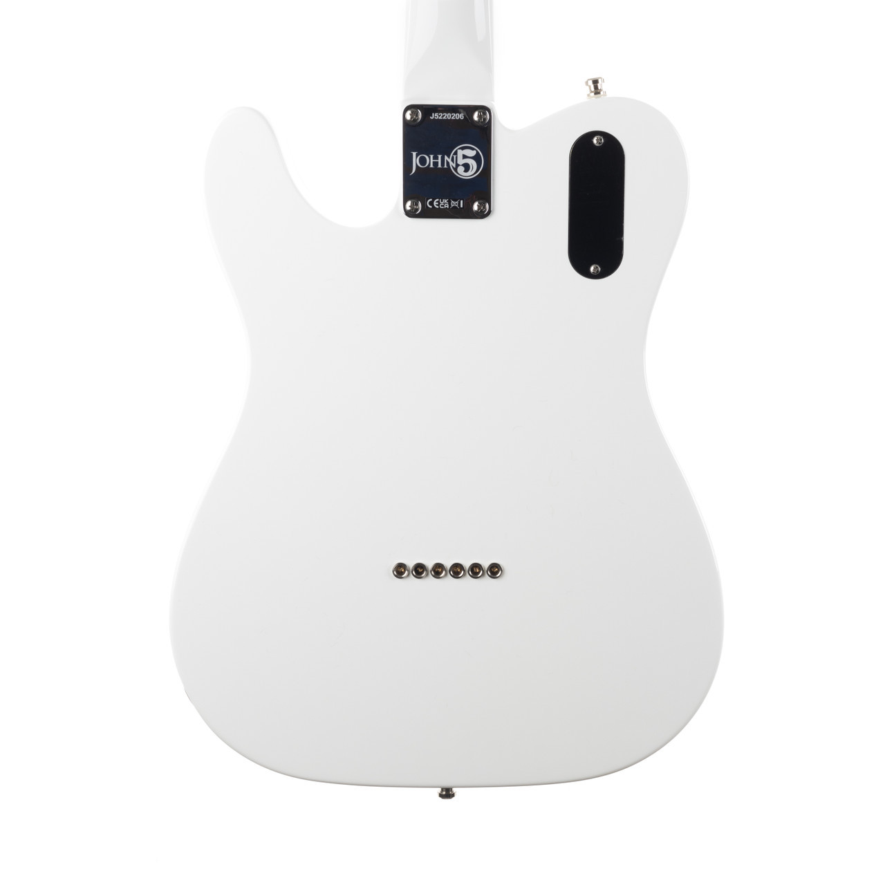 Used Fender John 5 Ghost Telecaster Arctic White 2023 | Cream City
