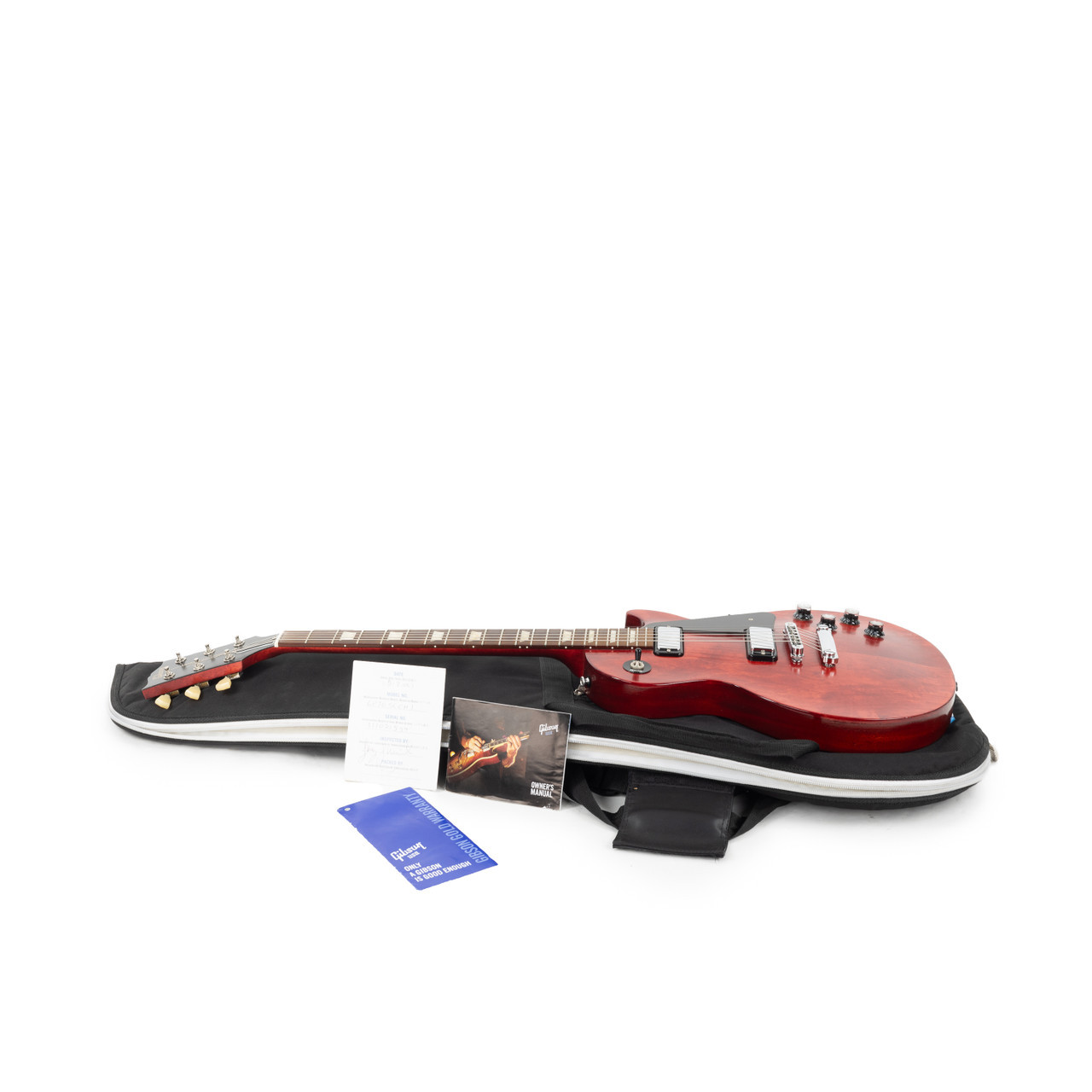 Used Gibson Les Paul Studio '70s Tribute Satin Cherry 2012 | Cream