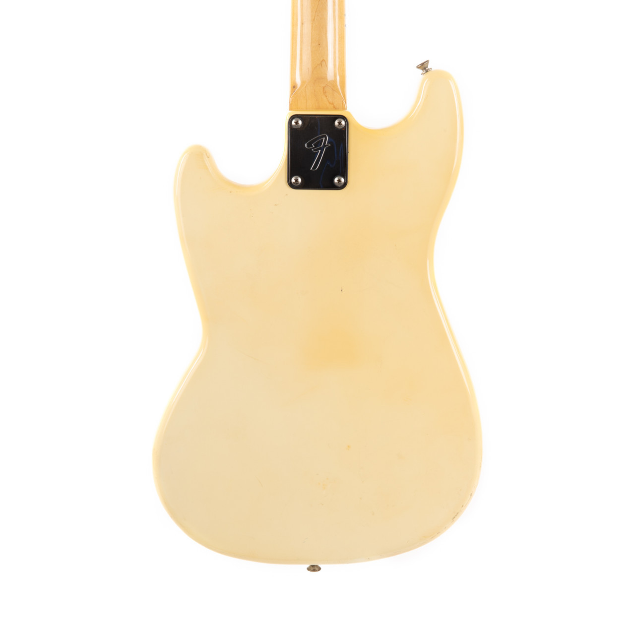 Vintage Fender Musicmaster Olympic White 1978 | Cream City Music