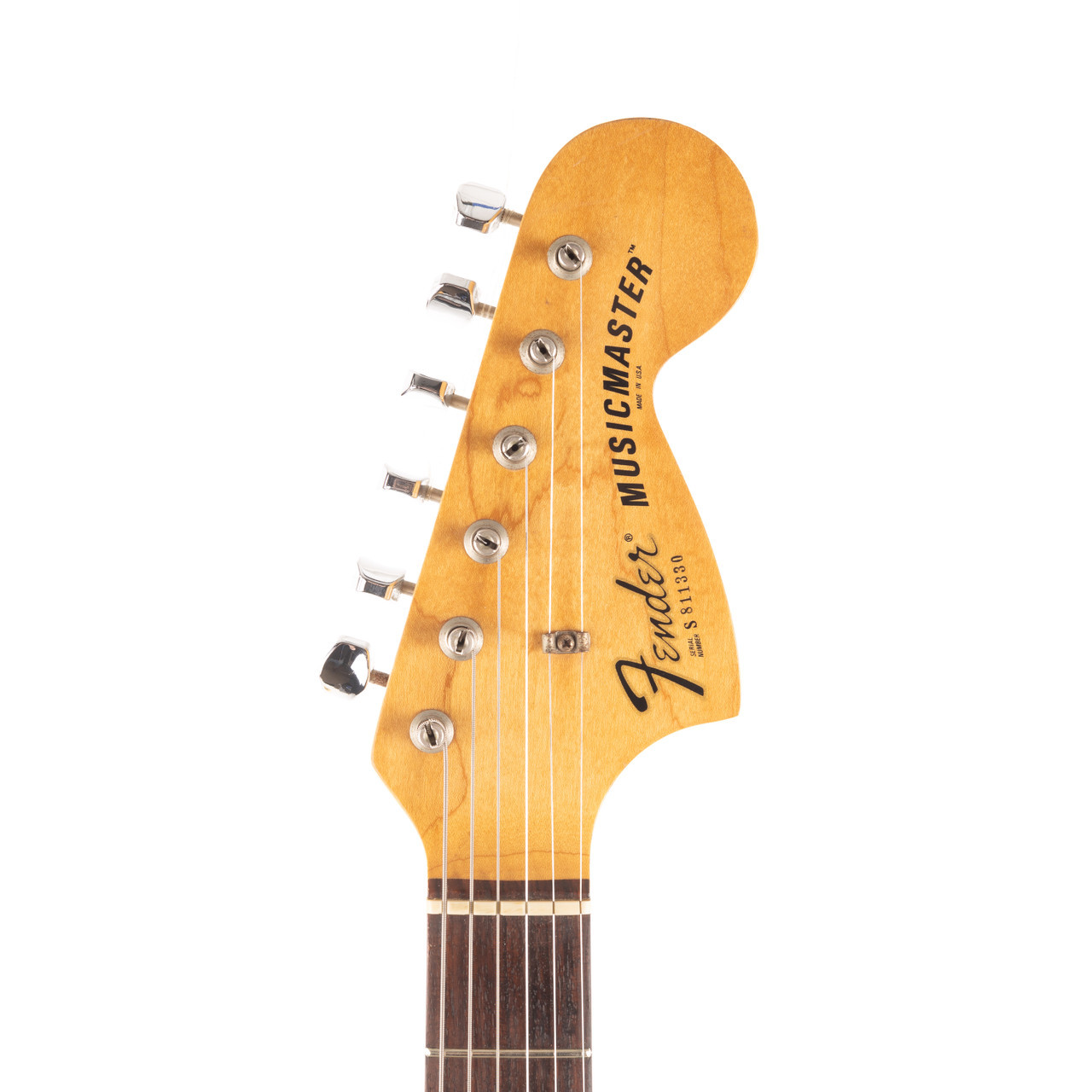 Vintage Fender Musicmaster Olympic White 1978 | Cream City Music