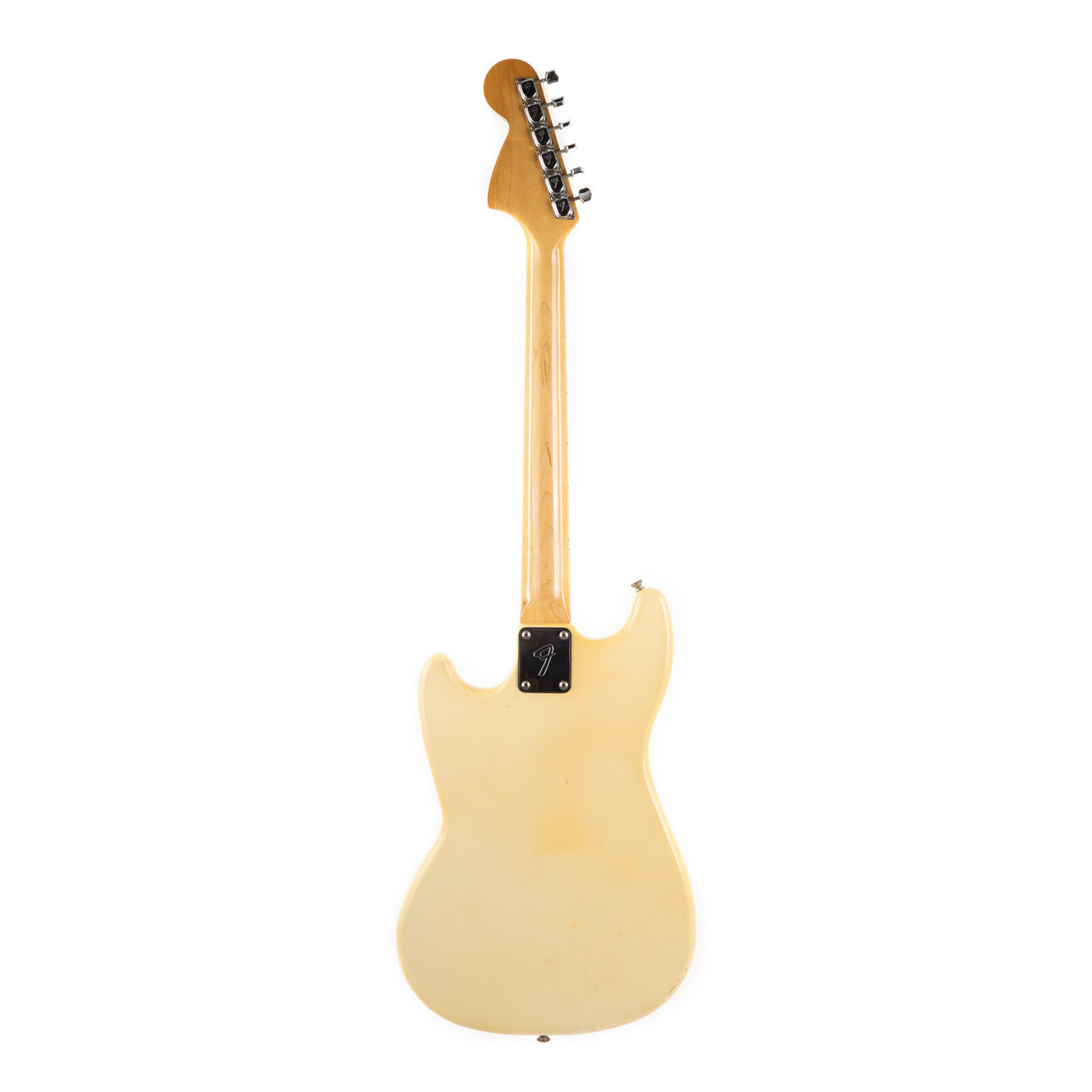 Vintage Fender Musicmaster Olympic White 1978 | Cream City Music