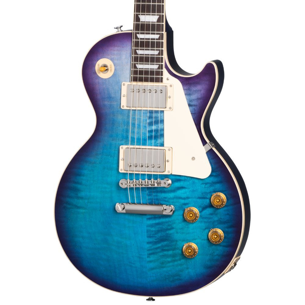Gibson Les Paul Standard 50s Figured Top - Blueberry Burst | Cream