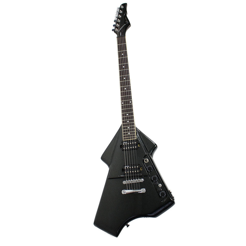 Switch Guitars Vibracell Stealth エレキ Used Vibracell Switch Futura IV Roland MIDI Electric Guitar Black