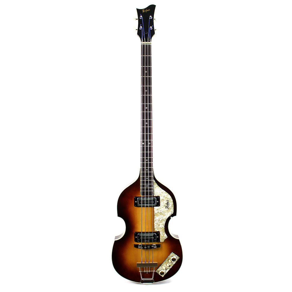 Vintage Hofner 500/1 Violin Beatle Bass Sunburst Finish | Cream