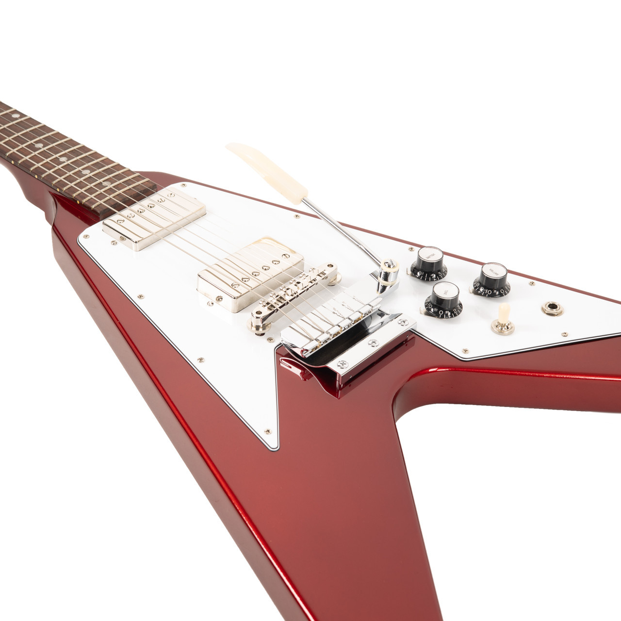 Gibson Custom 1967 Mahogany Flying V Reissue with Maestro Vibrola