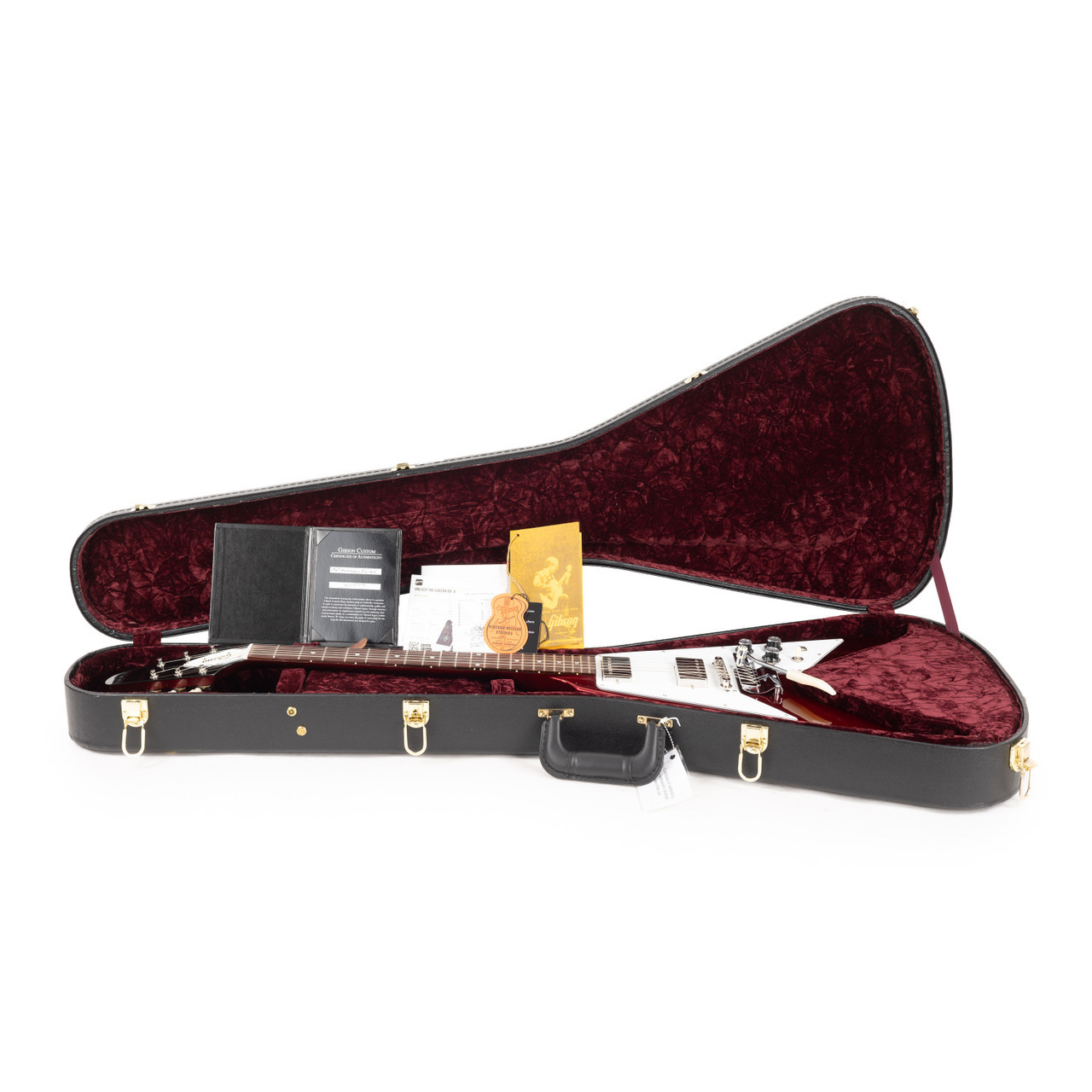 Gibson Custom 1967 Mahogany Flying V Reissue with Maestro Vibrola