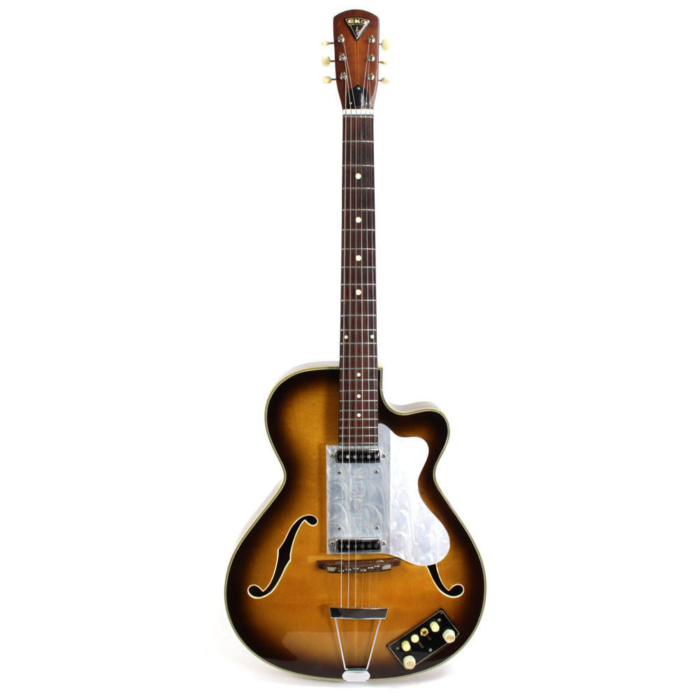 Vintage 1960s Eko Club Hollowbody Electric Guitar | Cream City Music