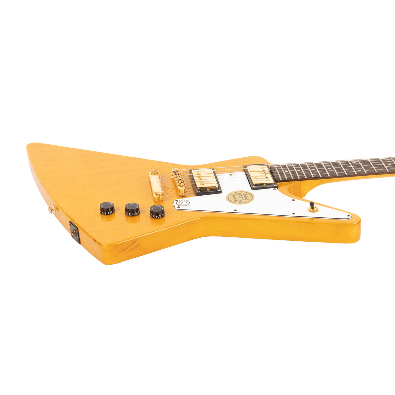 Used Epiphone Explorer Korina Natural 1998 | Cream City Music