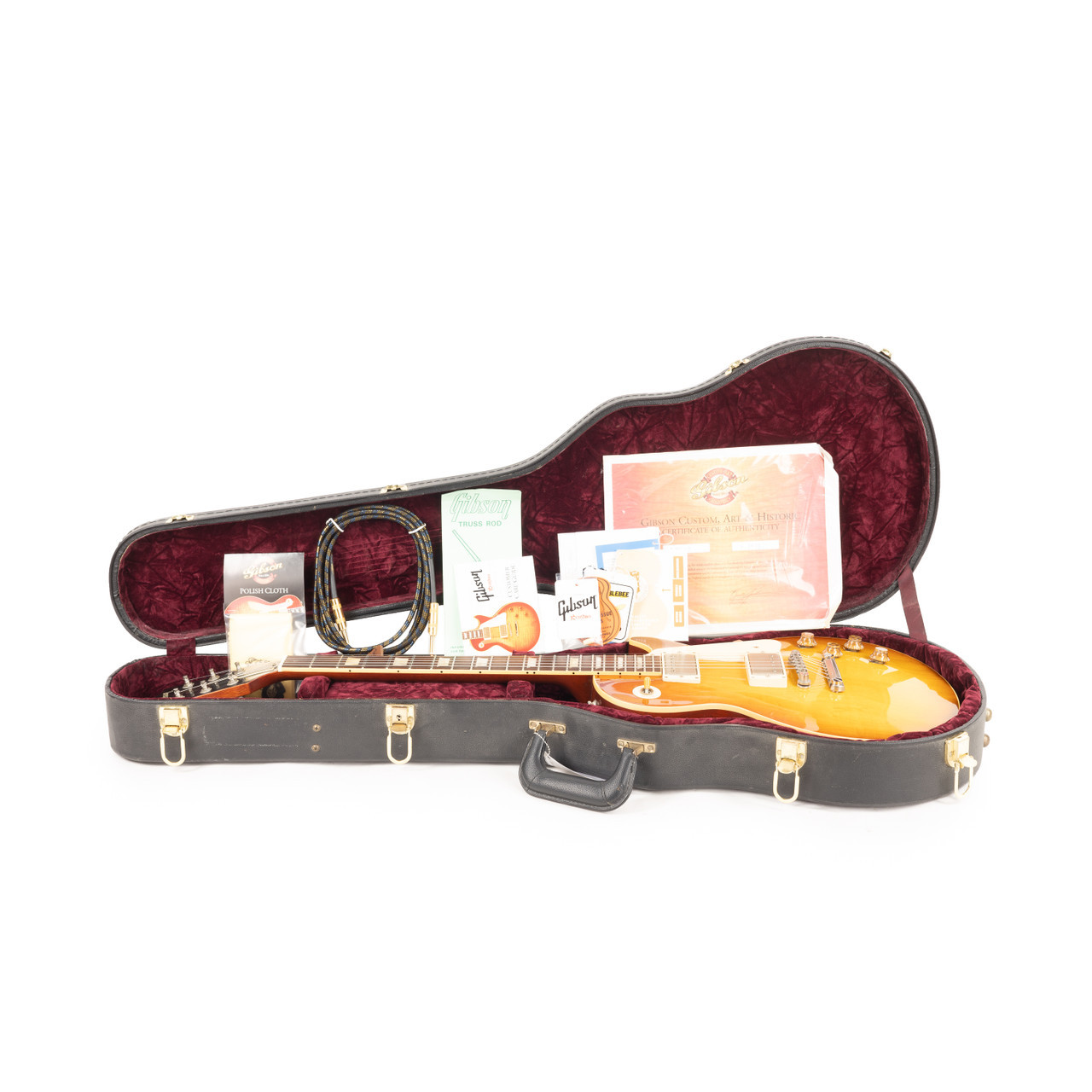 Used Gibson Custom 1958 Les Paul Standard Reissue Honey Burst 2007