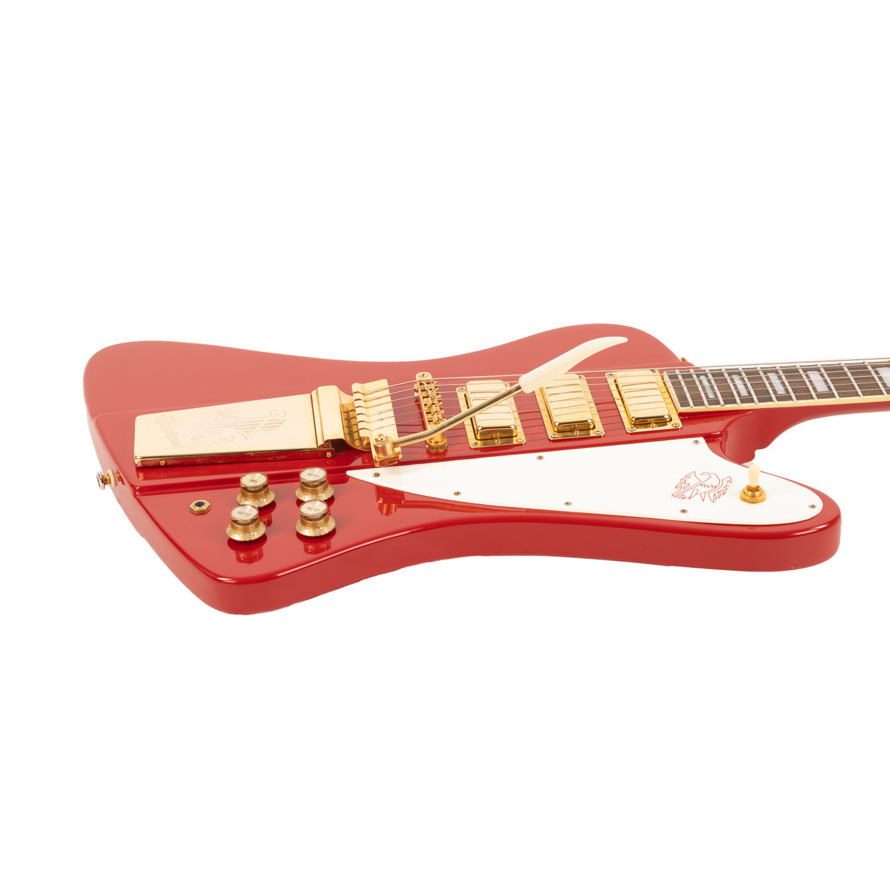 Used Epiphone 63 Firebird VII Cardinal Red 2001 | Cream City Music