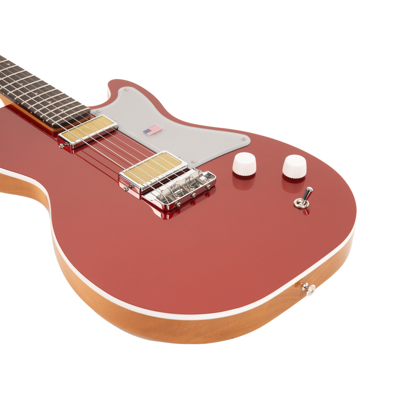 Harmony Standard Jupiter Thinline - Cherry | Cream City Music