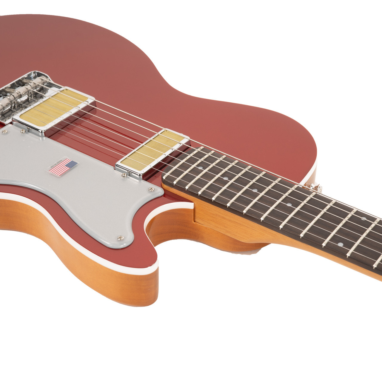 Harmony Standard Jupiter Thinline - Cherry | Cream City Music