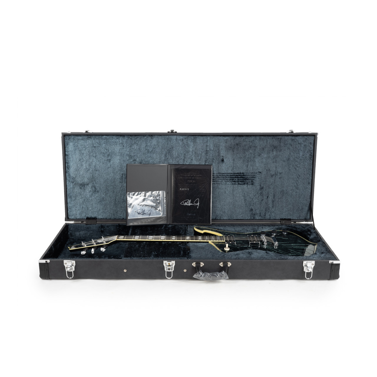 Ibanez Paul Stanley Signature PS3CM - Black Cracked Mirror | Cream