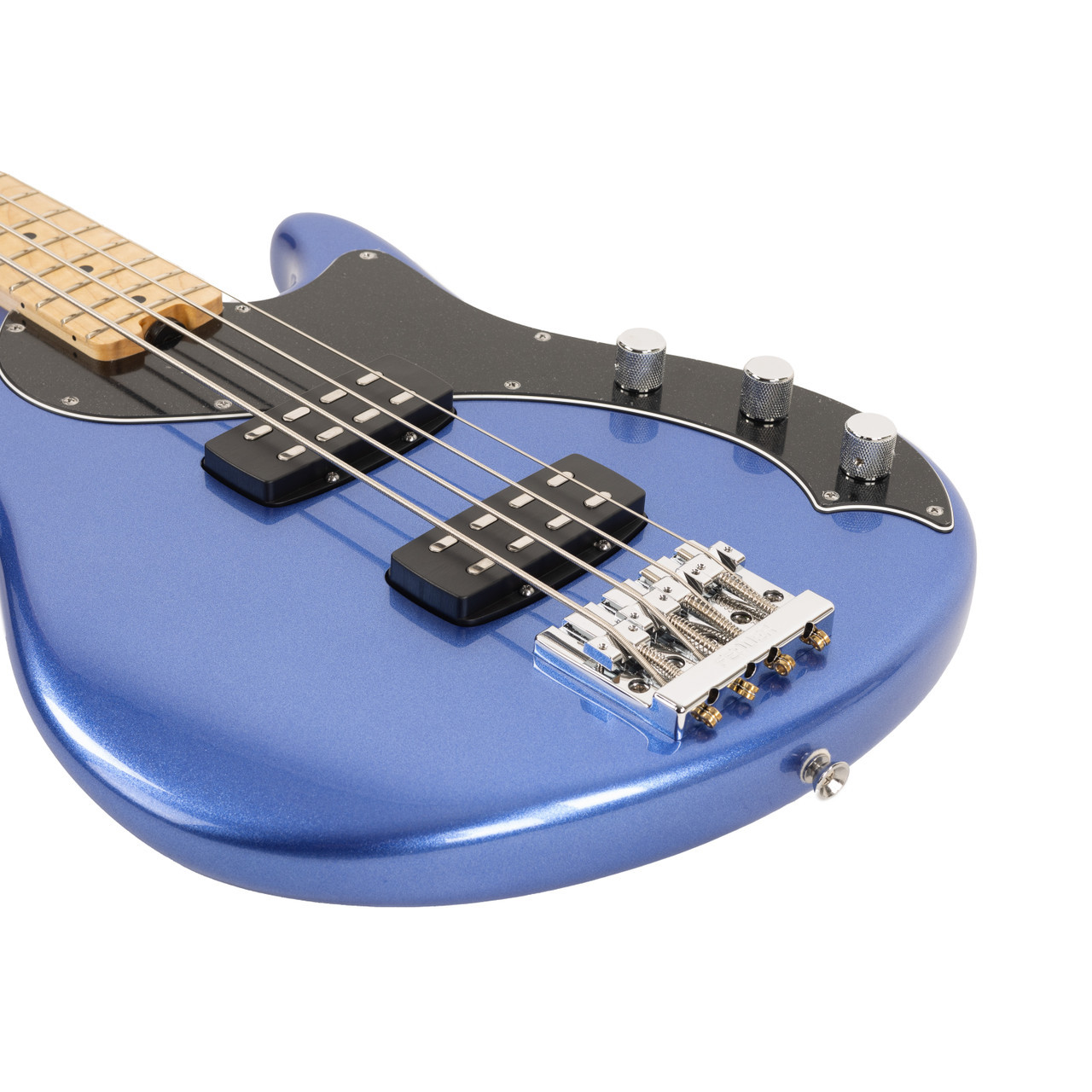 Used Fender American Standard Dimension Bass IV HH Ocean Blue