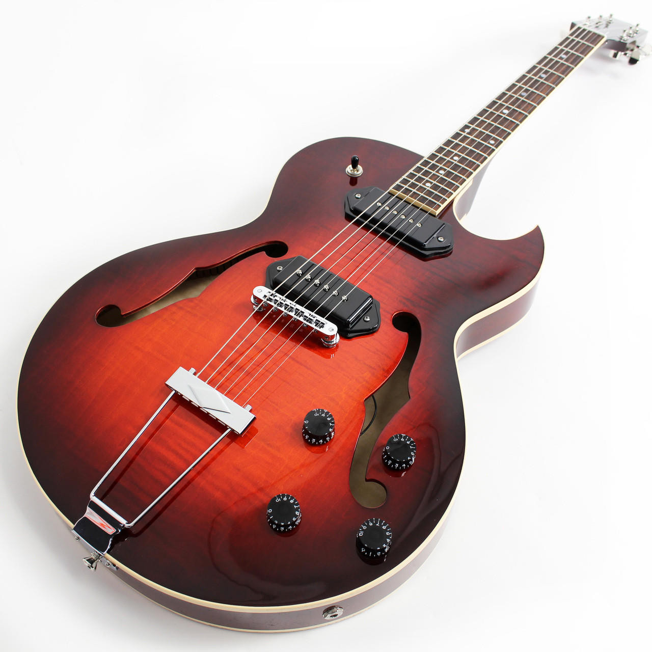 日本盤　2008年　帯付き　architects 『hollow crown』 Heritage H525 Chestnut Burst Hollowbody Guitar | Cream City Music