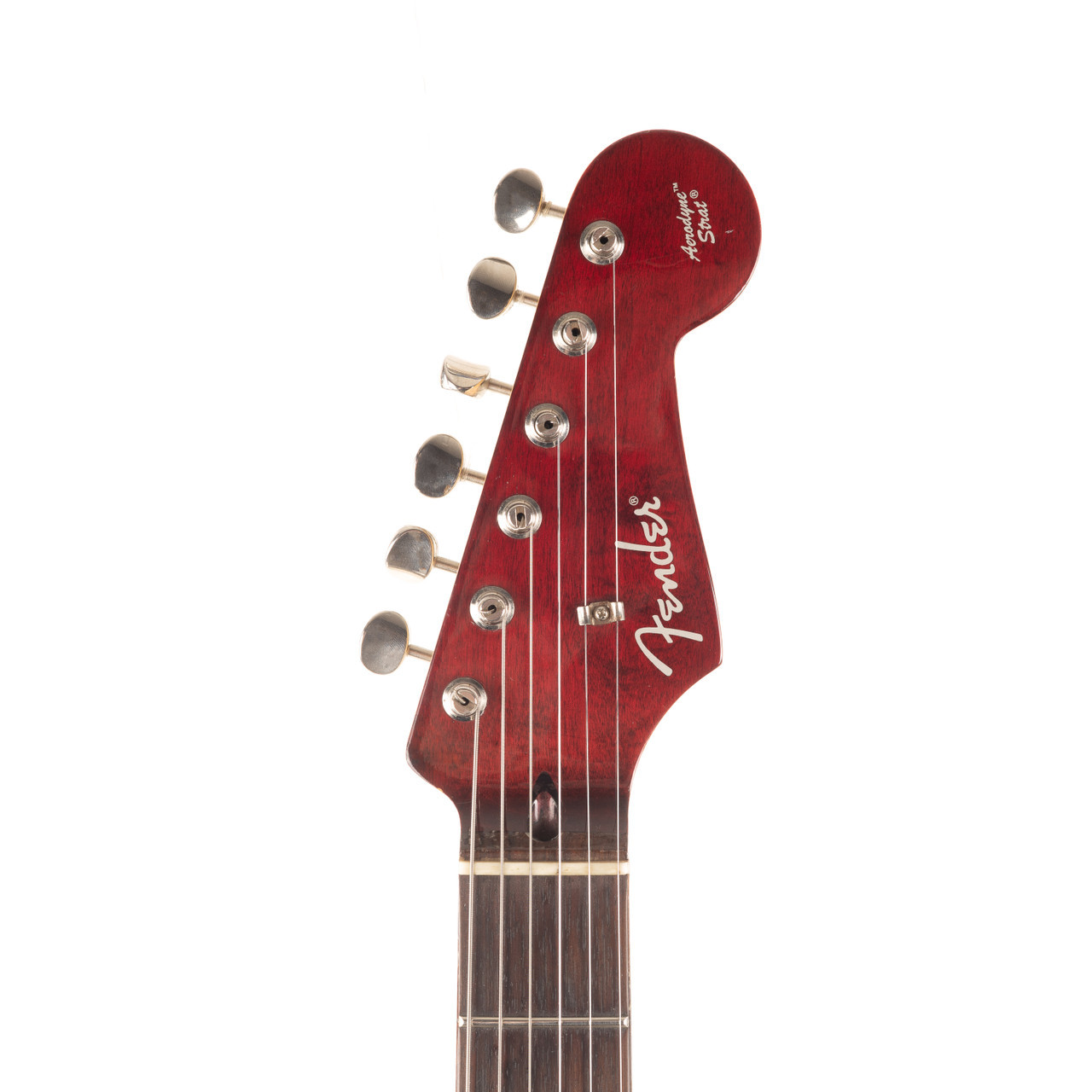 Used Fender CIJ Aerodyne Strat Trans Red Flame 2008 | Cream City Music