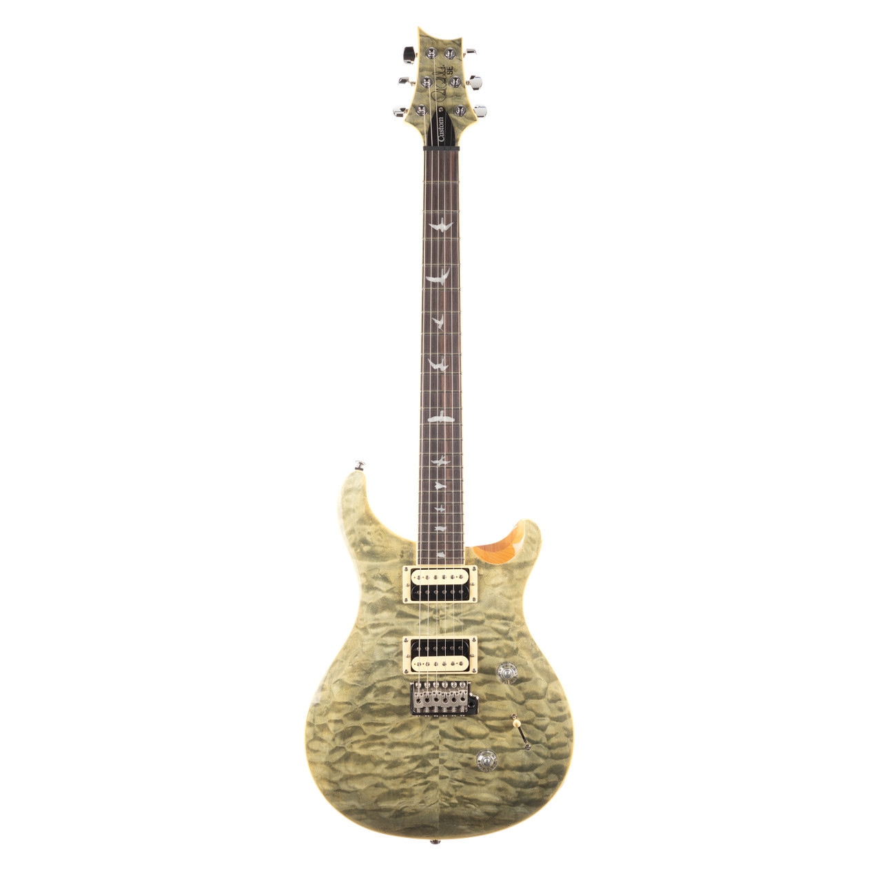 Used Paul Reed Smith SE Custom 24 Trampas Green 2016 | Cream City