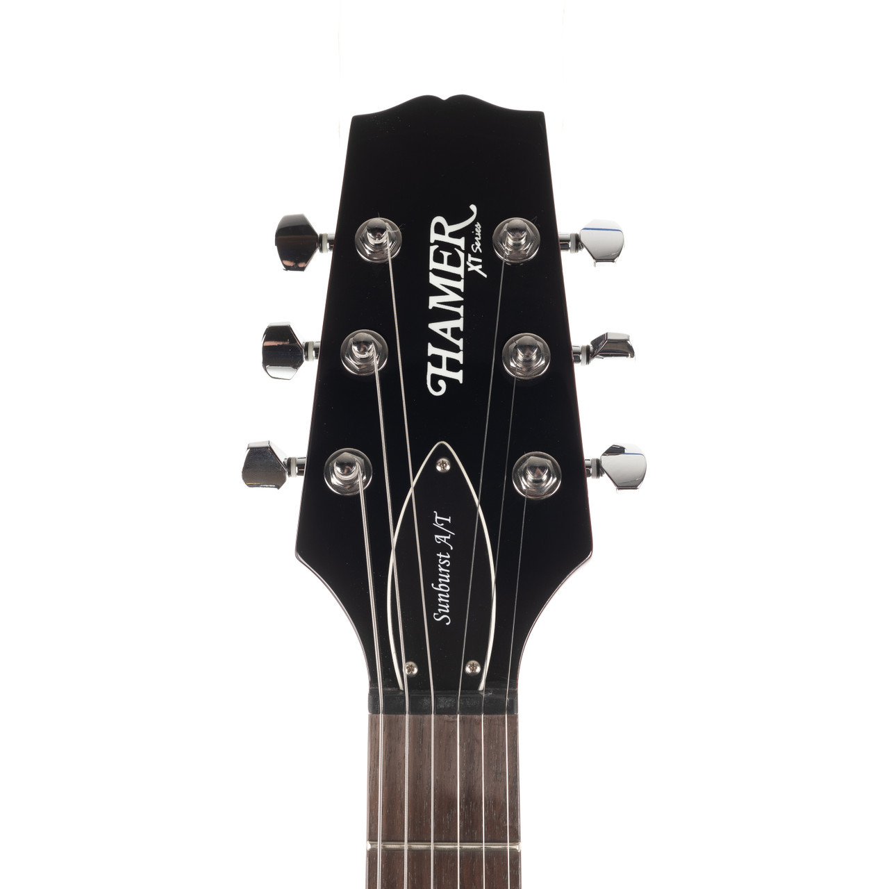 【新品弦張替済】HAMER エレキギター XTシリーズ Sunburst A/T Used Hamer XT Series Sunburst A/T Dark Cherry Burst | Cream City Music