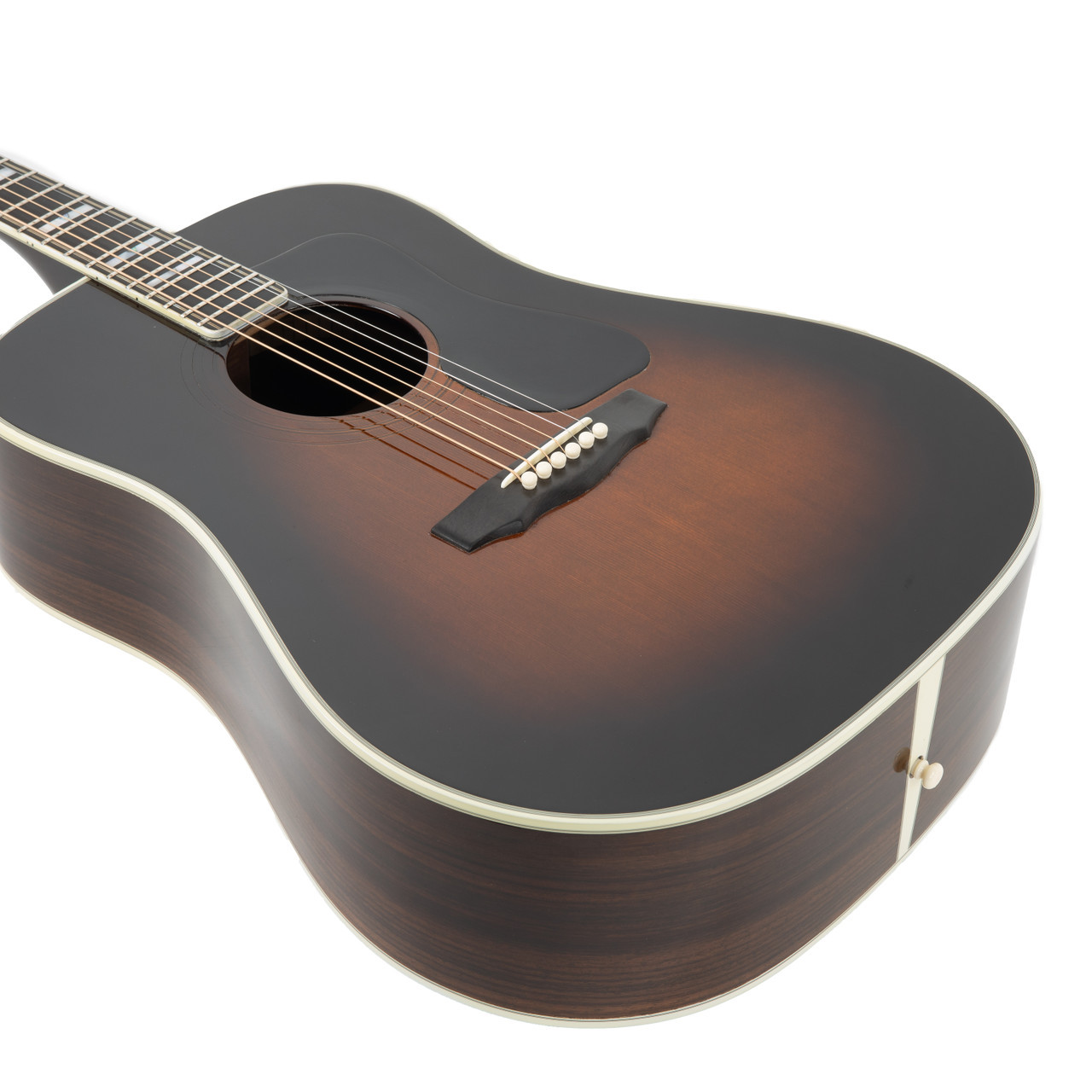 経年美品 レア！ジャパンビンテージ Guild D-55タイプ ア Vintage Guild D-55 Sunburst 1981 | Cream City Music