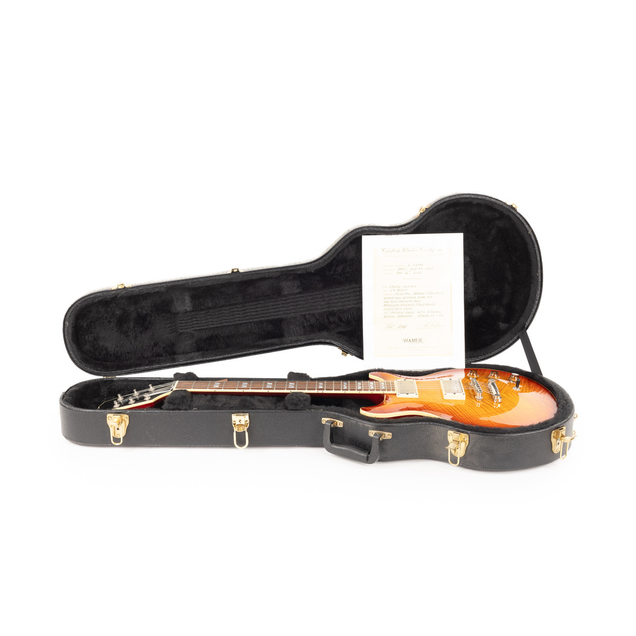 Used Hamer Special Order Studio Custom '59 Burst 2005 | Cream City