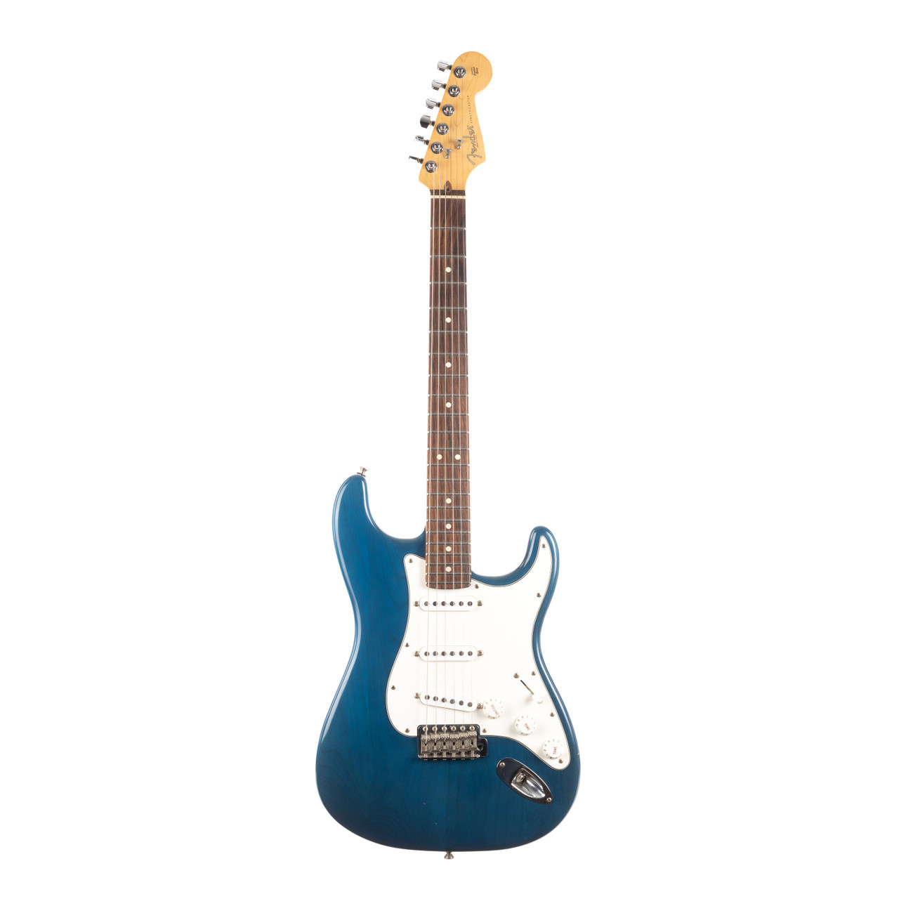 Used Fender Highway One Stratocaster Sapphire Blue Trans 2002