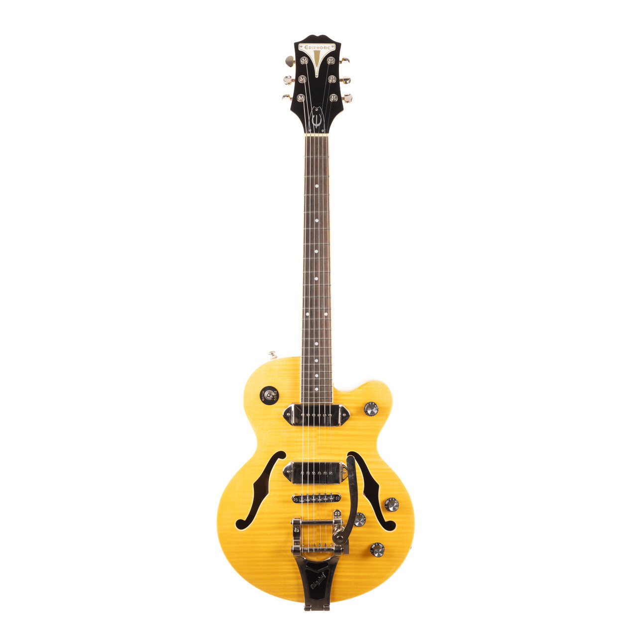 は*さ様 Epiphone Wildkat Natural Flame ハードケ Used Epiphone Wildkat Natural | Cream City Music