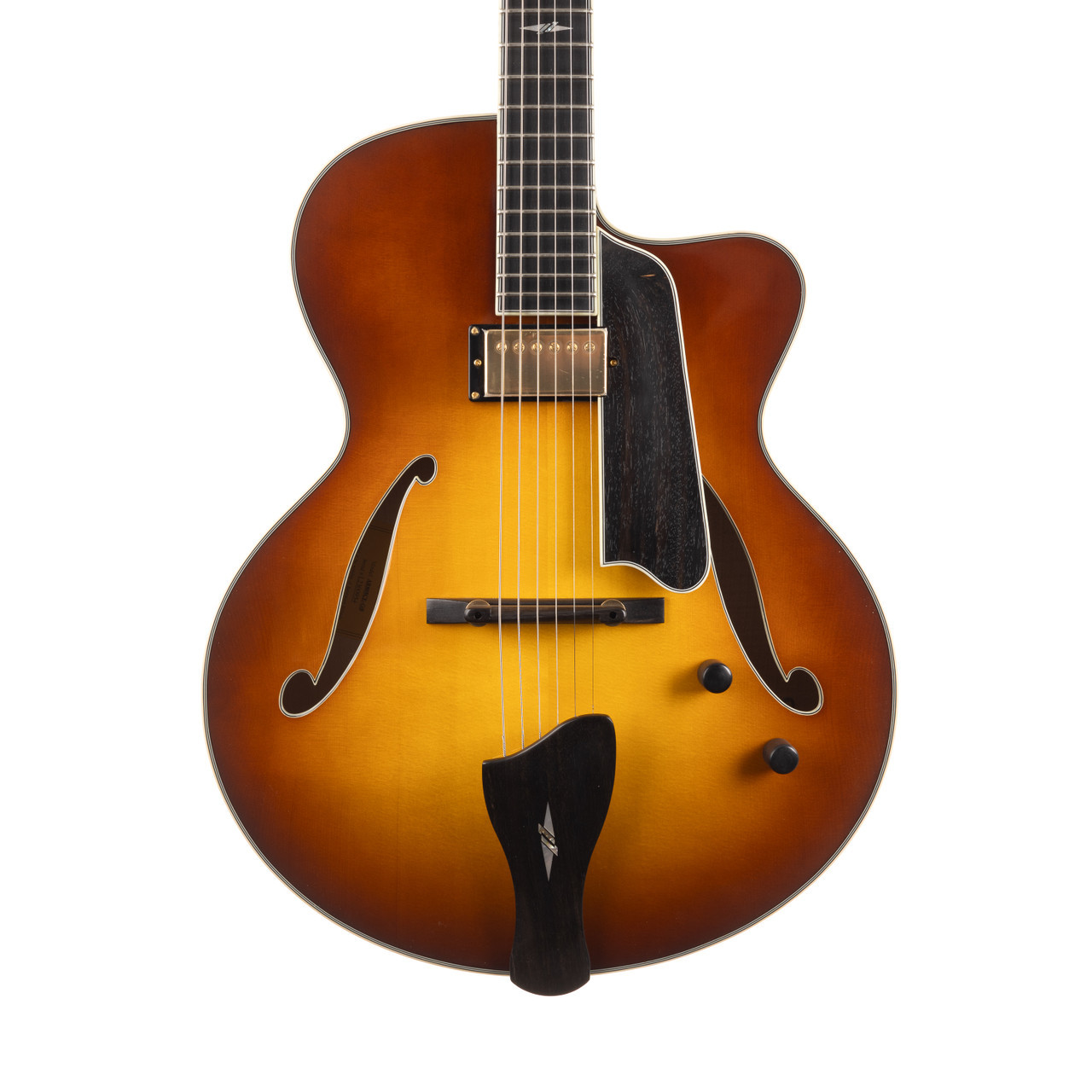 Eastman AR805CE Solid Carved Archtop - Gold Burst | Cream City Music