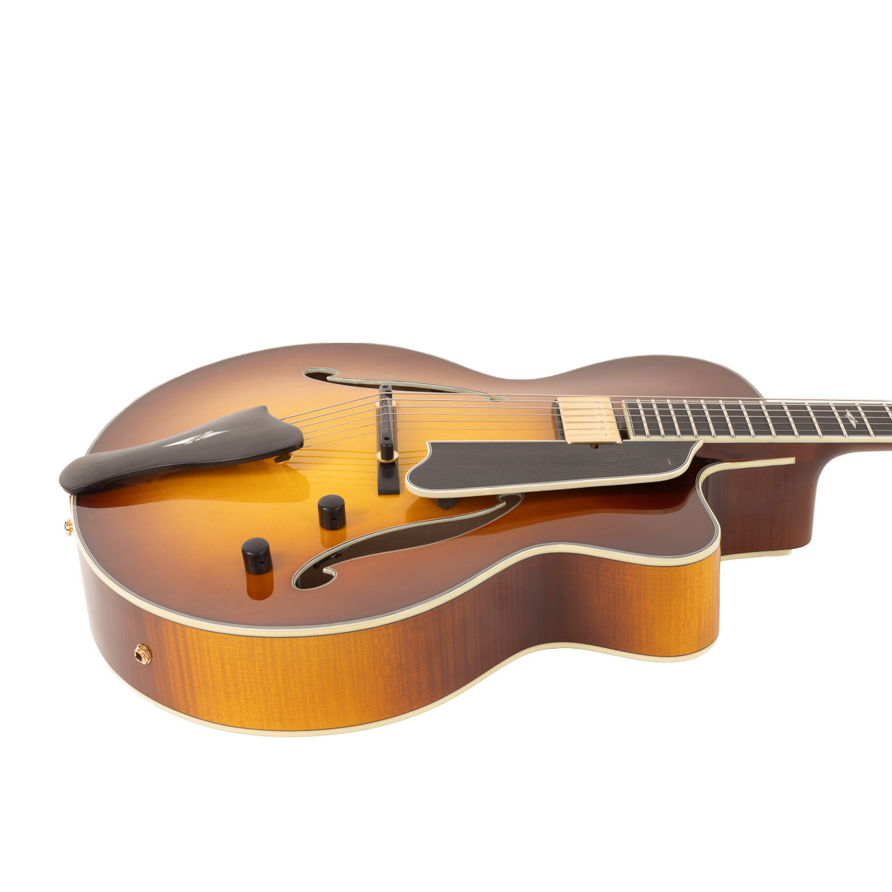 Eastman AR805CE Solid Carved Archtop - Gold Burst | Cream City Music