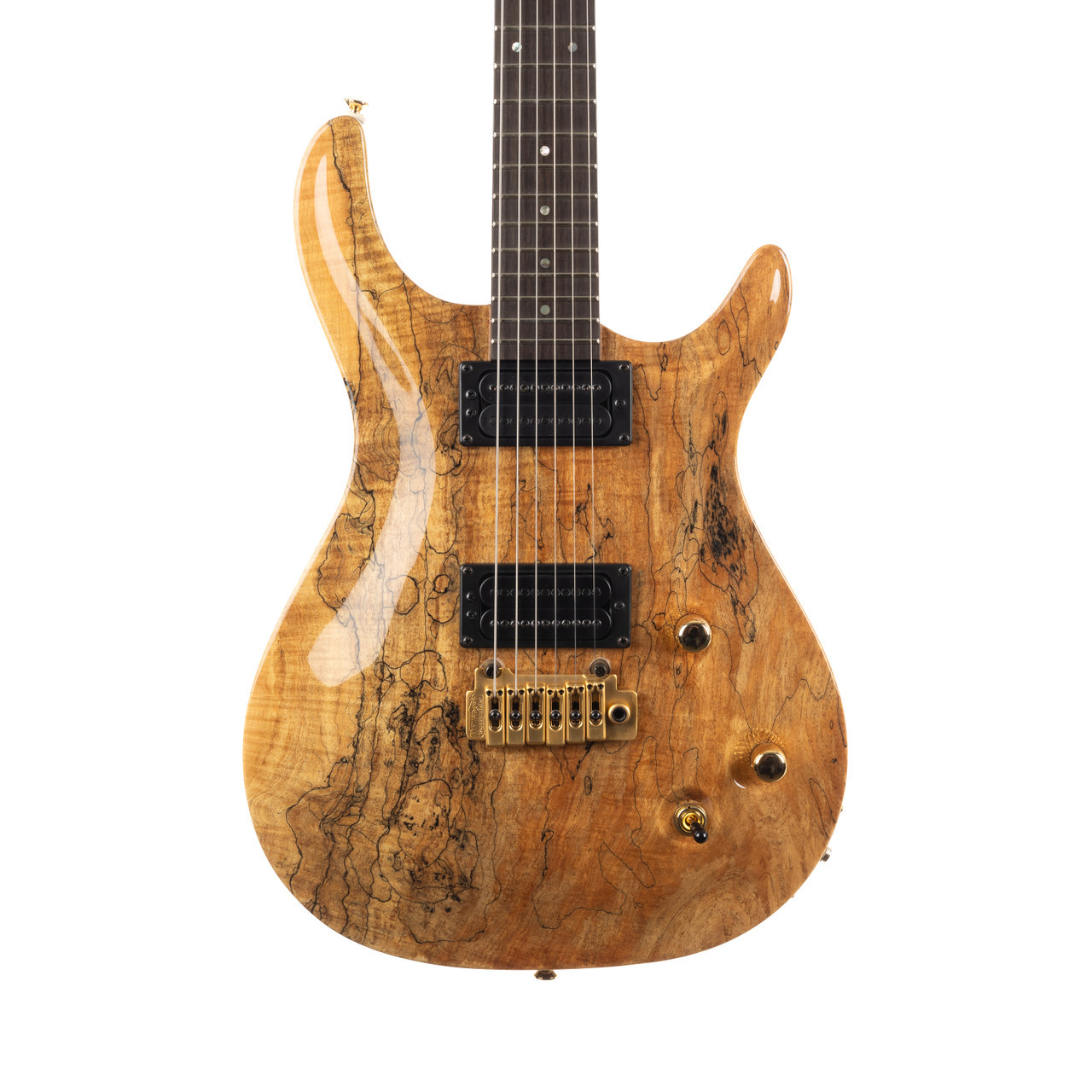 Used Carvin CT6 California Carved Top Spalted Maple 2010 | Cream