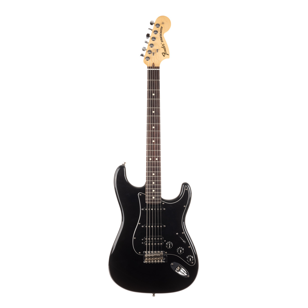 Used Fender American Special HSS Stratocaster Black 2011 | Cream