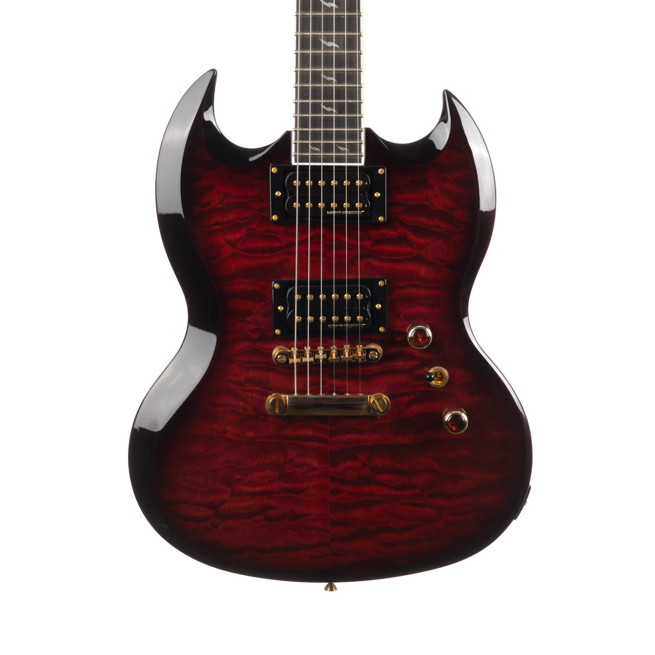 Used Epiphone SG Custom Prophecy Black Cherry | Cream City Music
