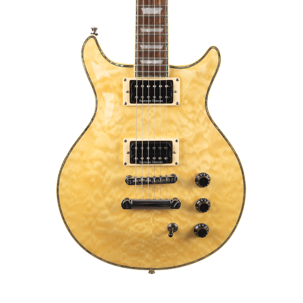 Used Hamer XT Series Sunburst Q/T Natural Quilt Top | Cream City Music