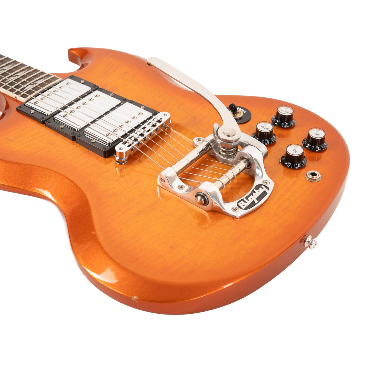Used Gibson SG Deluxe Orange Burst 2013 | Cream City Music