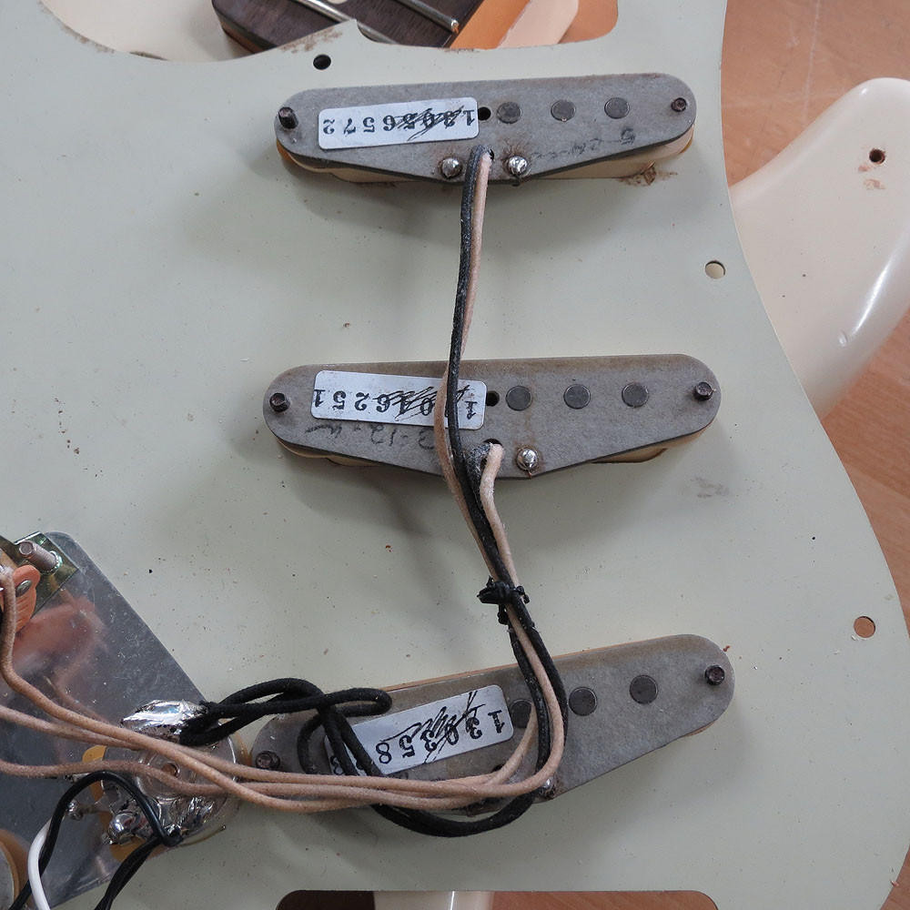 2013 Fender Road Worn Stratocaster Olympic White Finish Upgraded